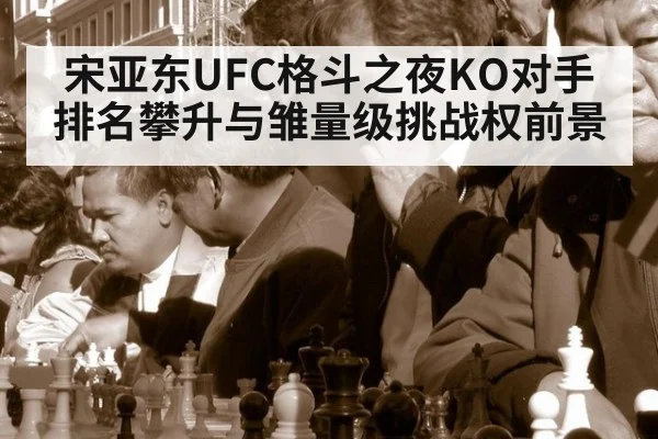 宋亚东UFC格斗之夜KO对手排名攀升与雏量级挑战权前景